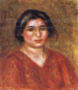 Pierre Renoir, Gabrielle in a Red Blouse